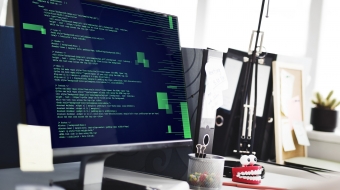 Php Programming Html Coding Cyberspace Concept